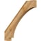 Ekena Millwork 4"W x 40"D x 40"H Imperial Rough Sawn Knee Brace, Western Red Cedar BRC04X40X40IMP00RWR - alternate 1